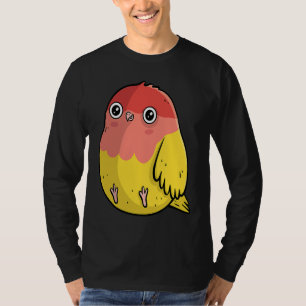 Cute Chubby Lutino Lovebird For Bird T-Shirt