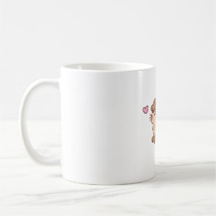 Cute Chubby Otter Doodle Coffee Mug