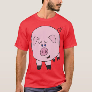 Cute Chubby Pig T-Shirt