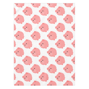 Cute Chubby Pig Tablecloth