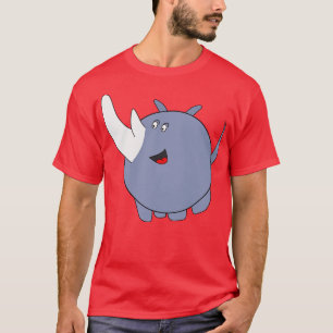 Cute Chubby Rhinoceros T-Shirt