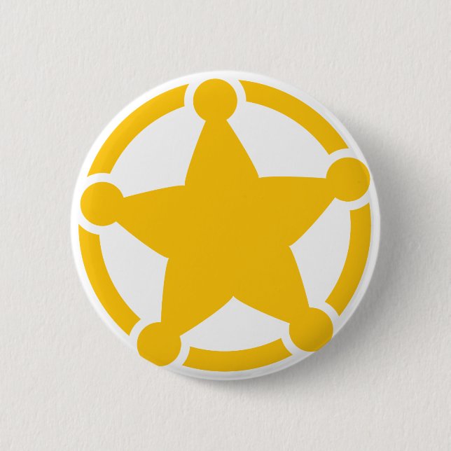 Cute circle sheriff badge (Front)