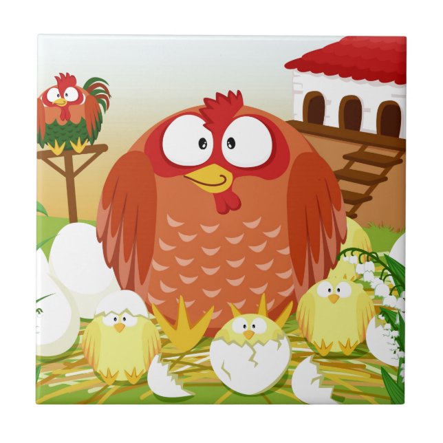 Cute circle template tile (Front)