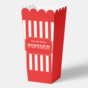 Cute Circus party popcorn Favour Box