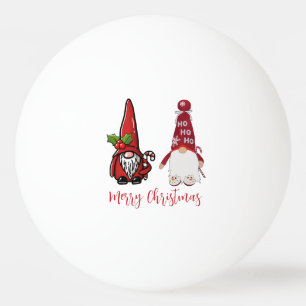Cute Classic  Gnomes Custom Christmas Ping Pong Ball
