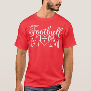 Cute Classic Mum 4 Thats My Boy Jersey Number T-Shirt