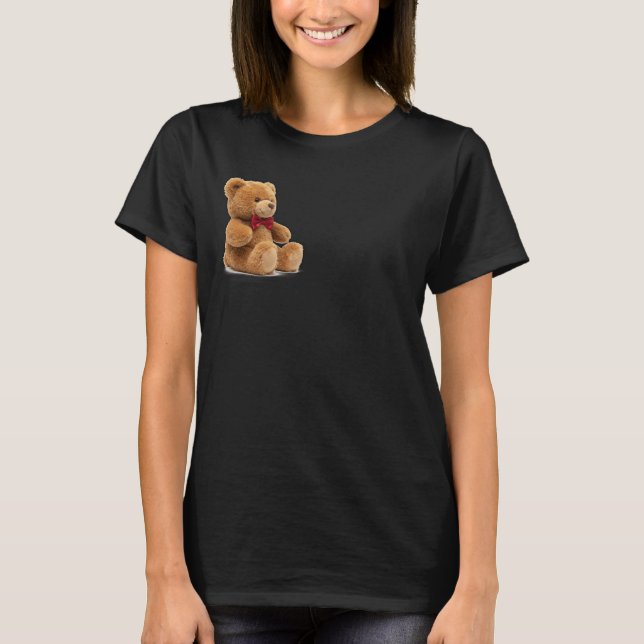Cute Classic Teddy Bear Art Women's Graphic T-Shir T-Shirt (Front)