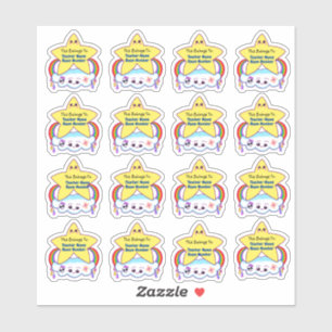 Cute Classroom Vinyl Sticker Labels