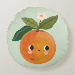 Cute Clementine Pillow Whimsical Nursery & Kid