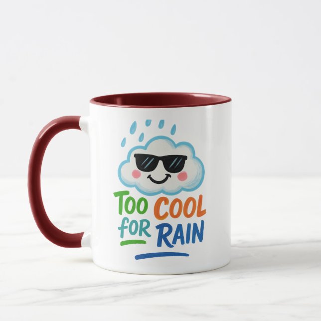Cute Cloud Double-Sided Combo Mug (Left)