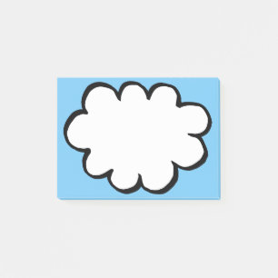 Cute Cloud Illustration Post-it Notes