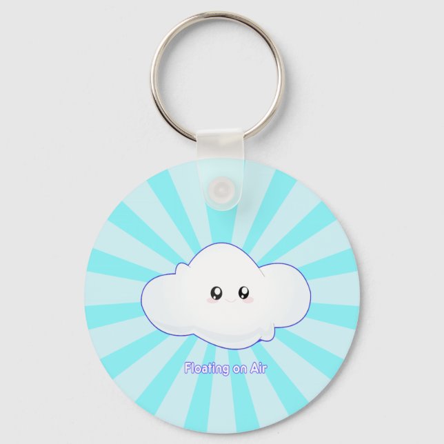 Cute Cloud Key Ring (Front)