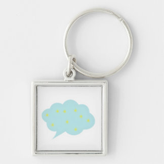 Cute Cloud Keychain