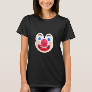 Cute Clown Face Disguise Weird Funny Costume T-Shirt