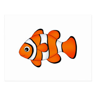 Cartoon Clown Fish Invitations Stationery Zazzle Au