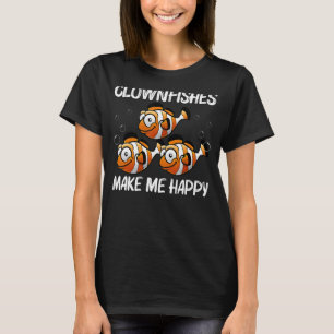 Cute Clownfish For Men Women Anemonefish Sea Anima T-Shirt