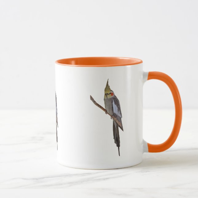 Cute Cockatiel Mug (Right)