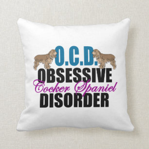 Cute Cocker Spaniel Cushion