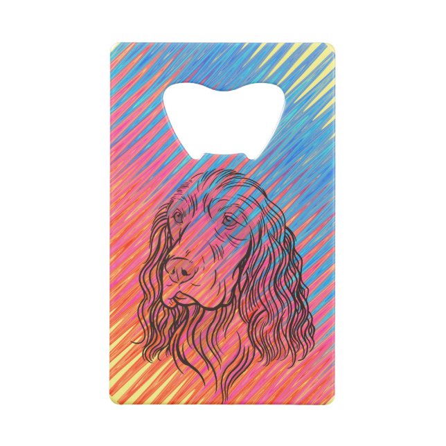 Cute Cocker Spaniel Dog Face (Back)