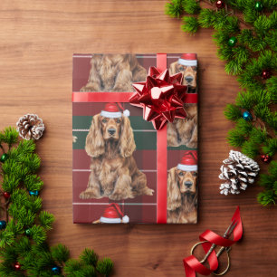 Cute Cocker Spaniel Fun Dog Lover Christmas Wrapping Paper
