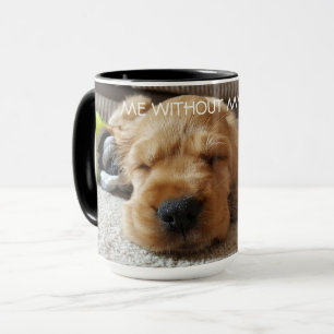 Cute Cocker Spaniel Napping Personalised Mug