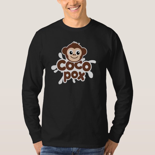 Cute Coco Pox Monkeys   Monkey Pox T-Shirt (Front)