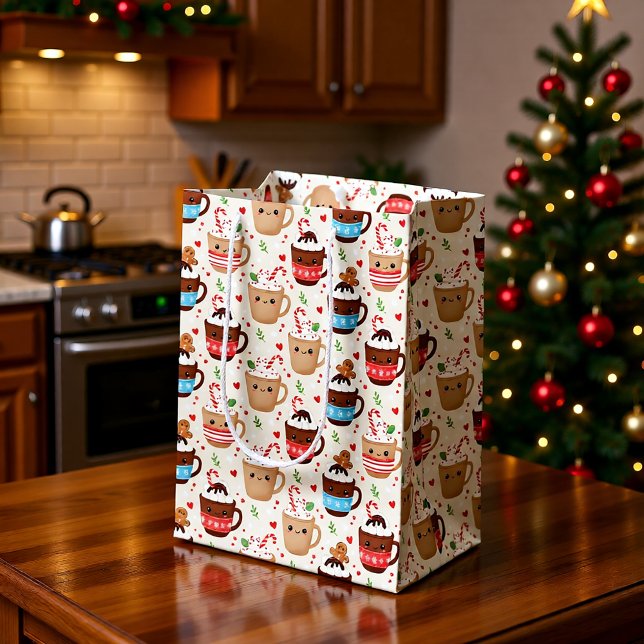 Cute Cocoa Holiday Gift Bag (Creator Uploaded)