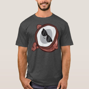 Cute Coconut Fruit Relaing Lazy Coconut T-Shirt