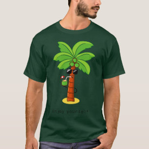 Cute Coconut Tree  T-Shirt