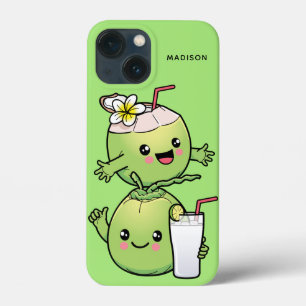 Cute Coconuts custom name phone cases