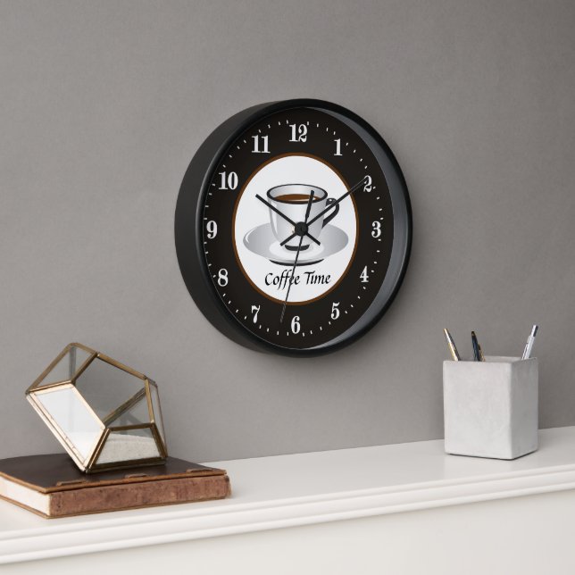 cute coffee bar time clock (Office)