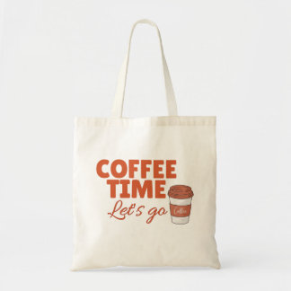 Cute Coffee Lover Tote Bag