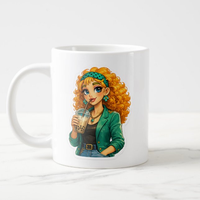 Cute Coffee Mug – Perfect for Everyday Sips (Left)