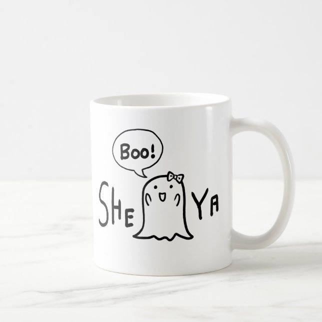 Cute coffee mug - Shibuya (She-Boo-Ya) (Right)