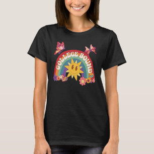 Cute College Bound Student Pride 70's Groovy Hippy T-Shirt