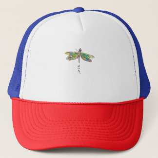 Cute Colored Dragonfly T-Shirt Trucker Hat