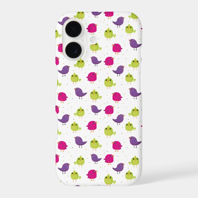 Cute colorful birds (Back)
