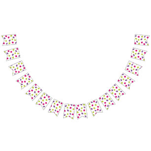 Cute colorful birds  bunting 