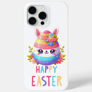 Cute, colorful Easter egg bunny iPhone 15 Pro Max Case