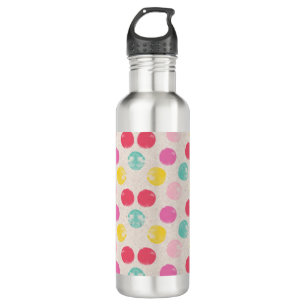 Cute Colorful Polka Dot Pattern 710 Ml Water Bottle