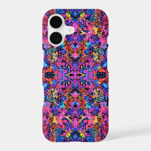 Cute colourful abstract floral patterns