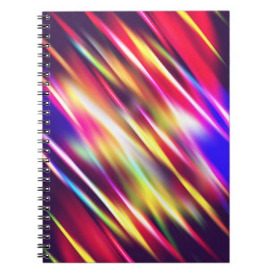 Cute colourful abstract lines throw pillow iPhone Notebook