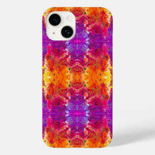 Cute colourful abstract splatter paint Case-Mate iPhone 14 case