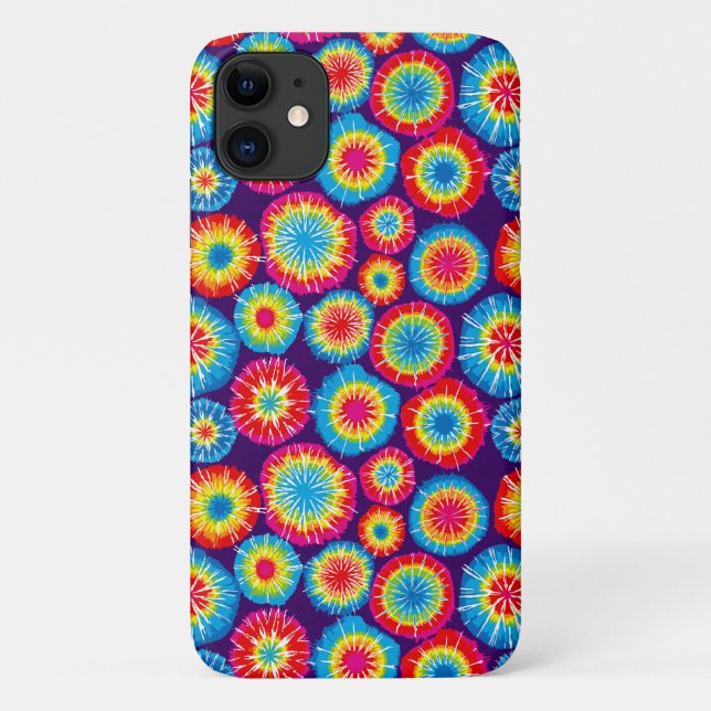 Cute colourful abstract suns patterns Case-Mate iPhone case (Back)