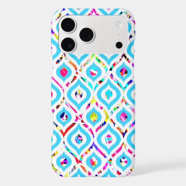 Cute colourful abstract zigzag patterns (Back)