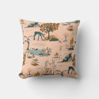 Cute & Colourful Animal & Unicorn Pattern Cushion