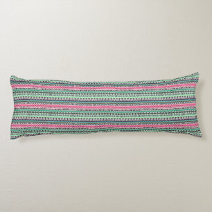Cute colourful aztec patterns design body cushion