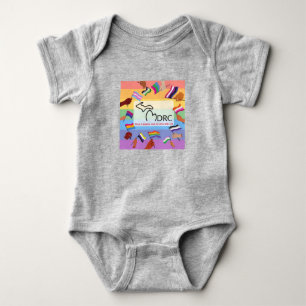 Cute Colourful Baby One Piece Bodysuit