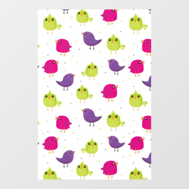 Cute colourful birds  (Sheet)