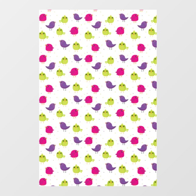 Cute colourful birds   (Sheet)